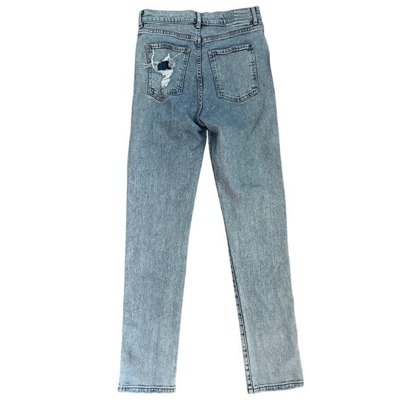 Revice Premium Denim High Rise Slim Fit Acid Wash Jeans Size 28 - Picture 2 of 9